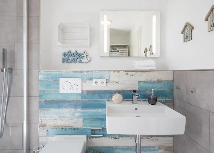 Ankerplatz No 7 Mit Blick Auf Den Apartamento Nordstrand